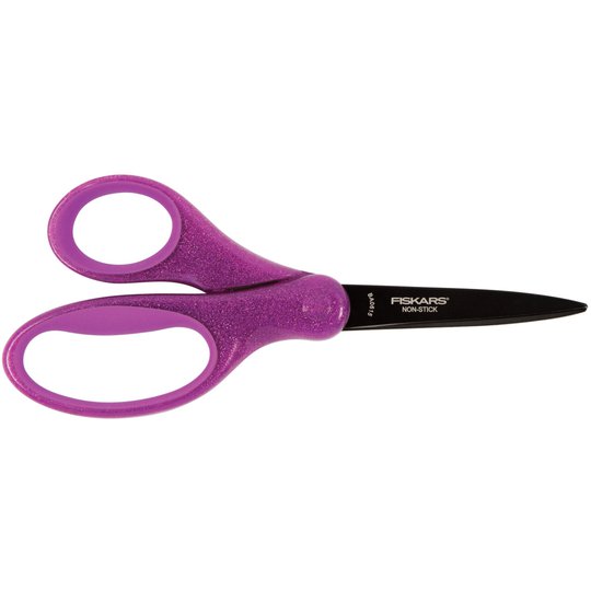 Fiskars Barnsax Glitter lila
