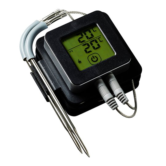 Orange County Smokers - Grilltermometer Digital dispaly Svart/Silver