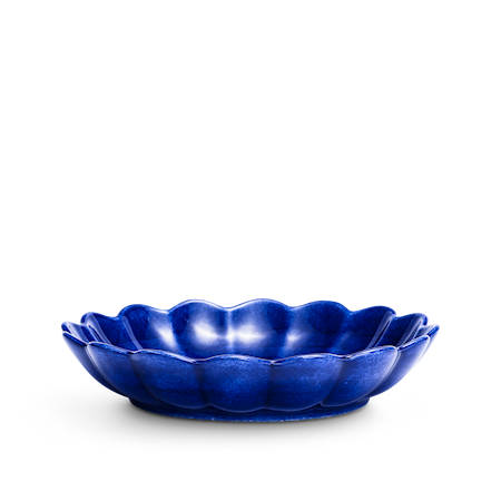Ostronskål Mellan Blå 24 cm