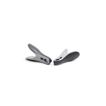 Klädnypor 8-pack “Smart Pegs”, Svart/Grå
