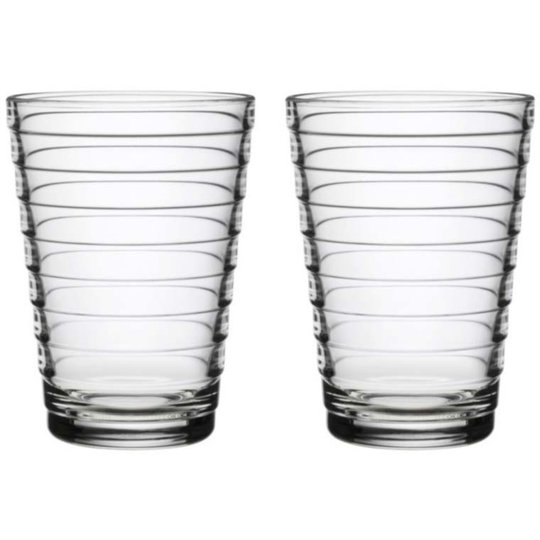 Iittala Aino Aalto Vattenglas Klar 33 cl 2 st