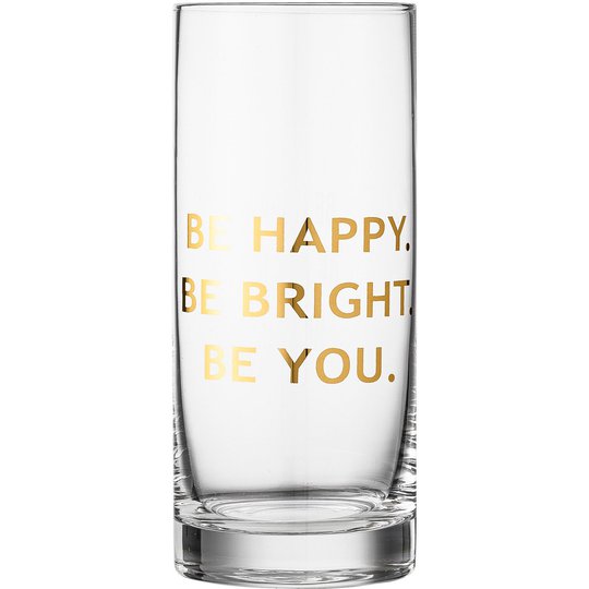 Bloomingville Dricksglas med skrift