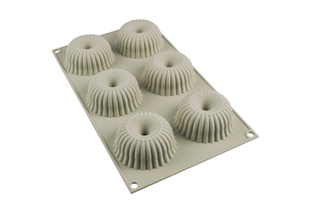 MINI RAGGIO Silikonform ø6,7cm x 3,3cm