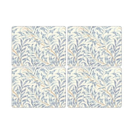Morris Bordsunderlägg Willow Bough Blå 4-pack