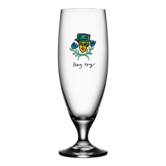 Kosta Boda - Friendship Ölglas 50 cl Boy Toy