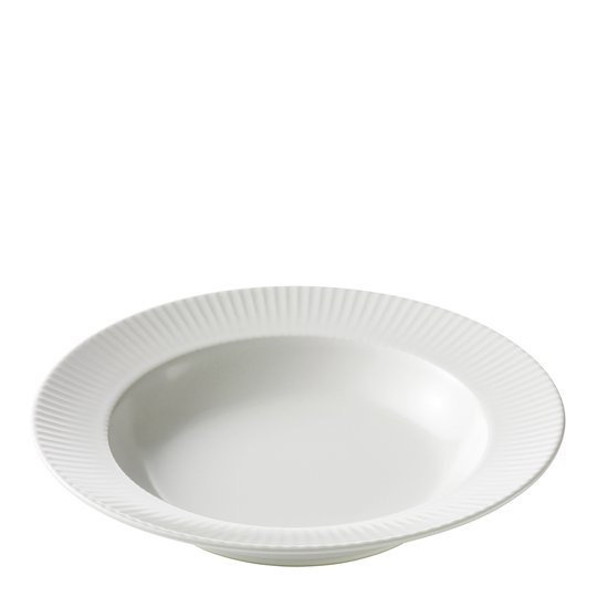 Aida - Groovy Sopptallrik 23 cm Vit