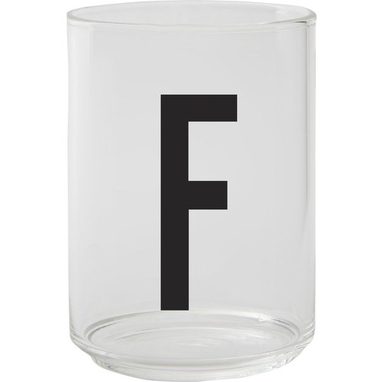 Design Letters Dricksglas, F