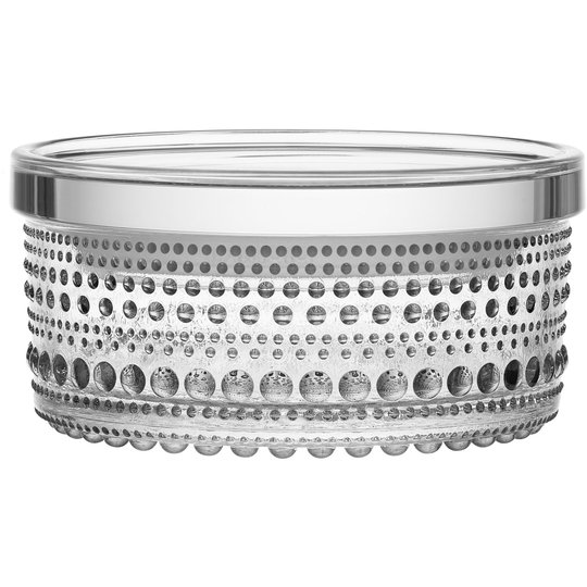 Iittala Kastehelmi Burk 116x57 mm Klar