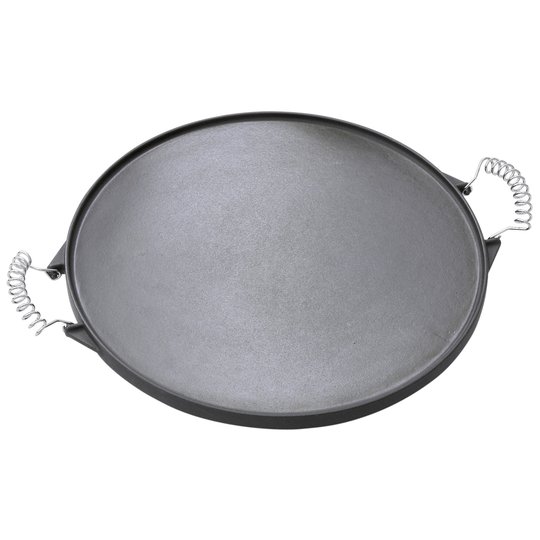 Outdoorchef Räfflad gjutjärnspanna, M