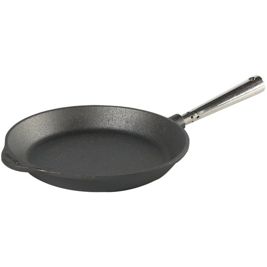 Skeppshult Stekpanna Gjutjärn 24 cm Stålhandtag
