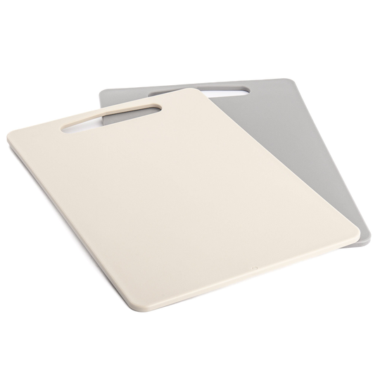 Mareld Skärbräda, bioplast, 2-pack, beige/grå