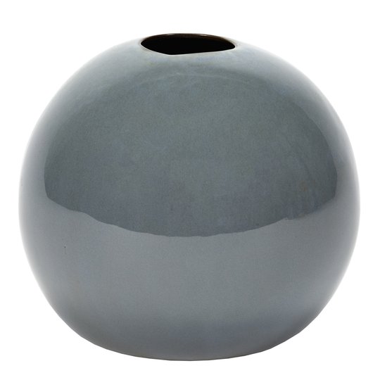 Serax - Serax Ball Vas Keramik 17 cm Rökblå