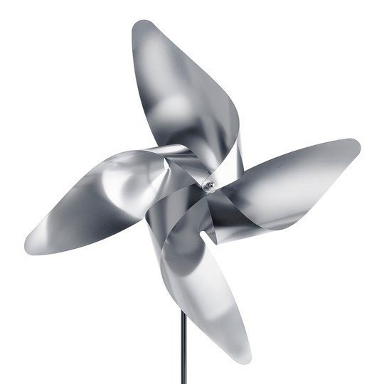 Blomus - Viento Vindsnurra 4 blad Rostfri