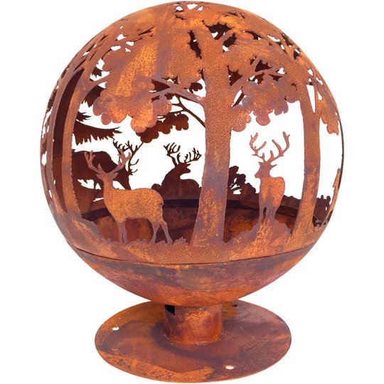Esschert Fancy Flames Eldstad Rust, träd