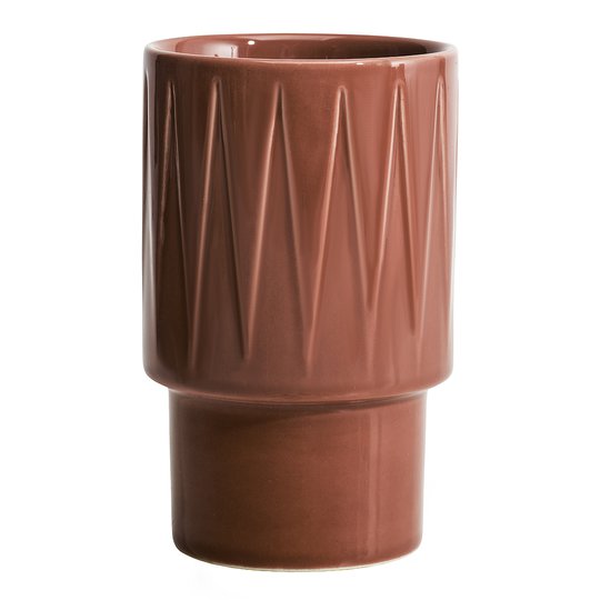 Sagaform - Coffee & More Lattemugg 40 cl Terrakotta