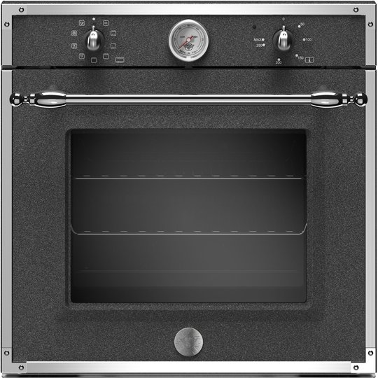 Bertazzoni F609HEREKT Heritage inbyggd ugn antracit 60 cm.