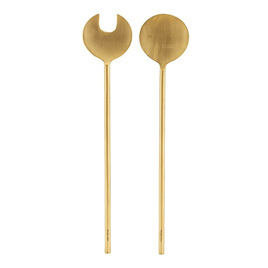 House Doctor - Servers Salladsset Mässing 29,5 cm