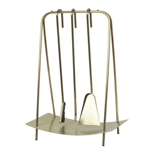 Ferm Living - Port Spisset 4 delar Mässing