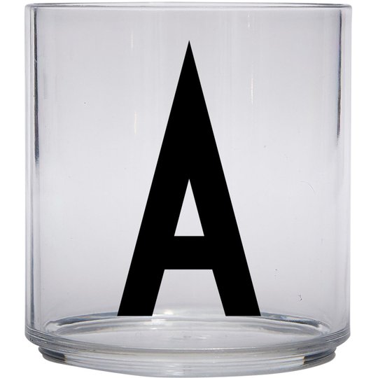 Design Letters Tritan Plastglas barn, A