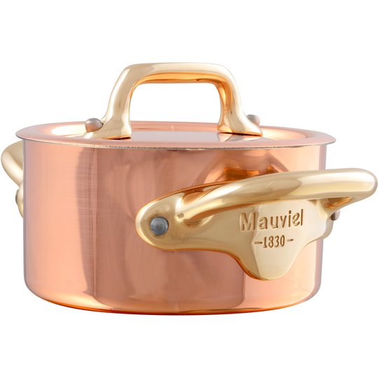 Mauviel M’150b minigryta med lock i koppar