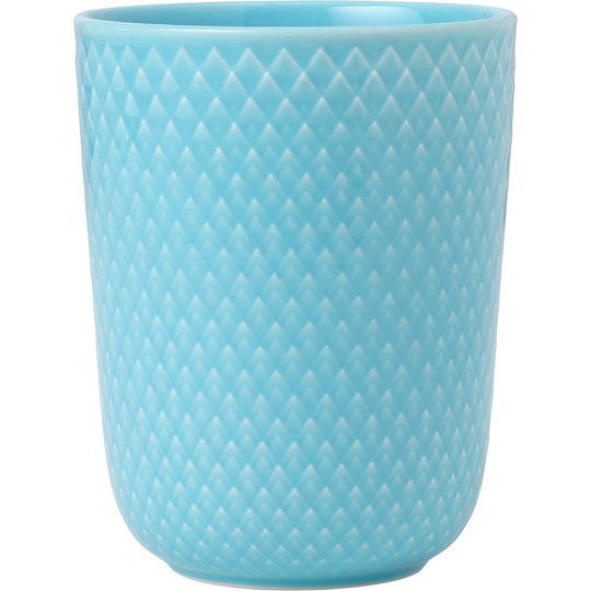 Lyngby Porcelæn Rhombe Mugg 33 cl Turkos