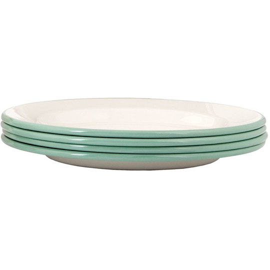 Kockums Jernverk Tallriksset 4 st, Creme