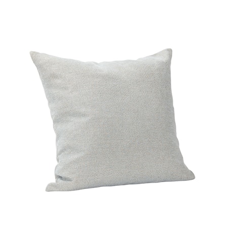 Pude m/fyld, polyester, blå