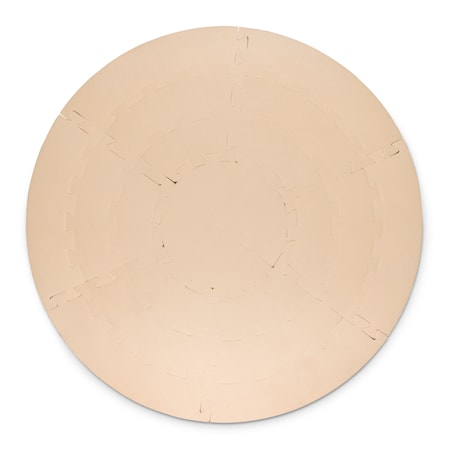 Lekmatta Rund Beige