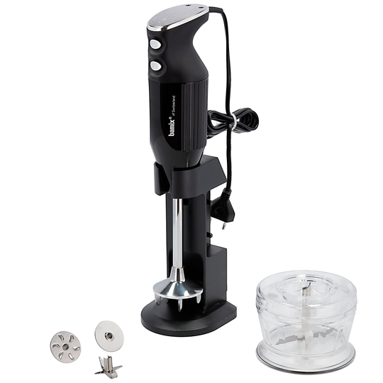 Bamix DeLuxe stavmixer, svart