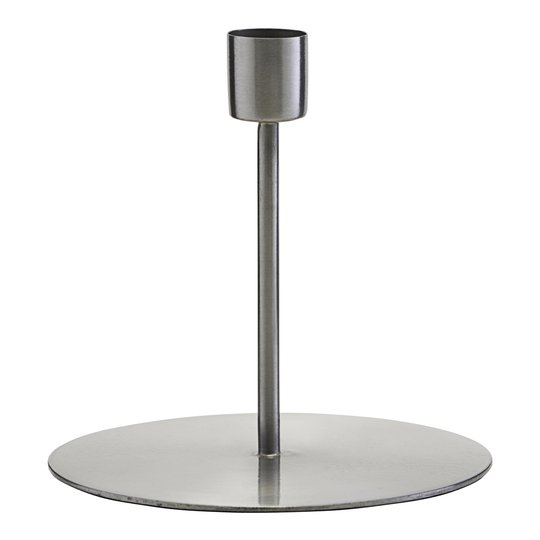 House Doctor - Anit Ljusstake 12 cm Silver