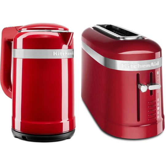 KitchenAid Frukostpaket Vattenkokare + Brödrost Röd