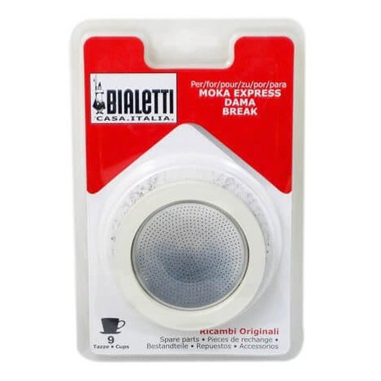 Bialetti - Packningsset 9 koppar Aluminiumkokare