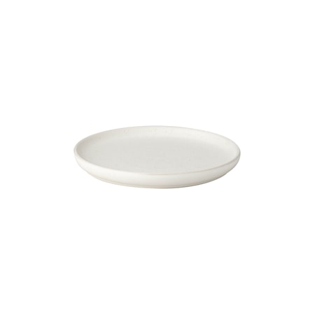 Assiett Vit med Prickar 20 cm