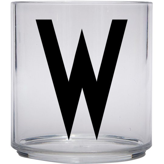 Design Letters Tritan Plastglas barn, W