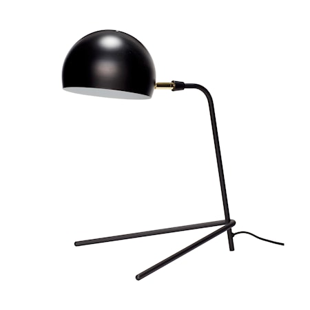 Bordslampa 25x35xh44 cm - Svart