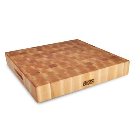 Skärbräda Butcher Block Kvadratisk Lönn 46x46x7,5 cm
