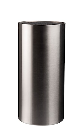 Knivblock borstad yta rostfri höjd 22,5 cm