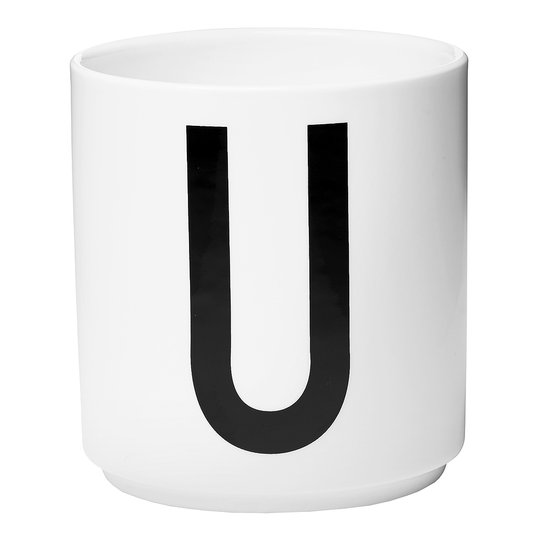 Design Letters - Design Letters Mugg U Vit