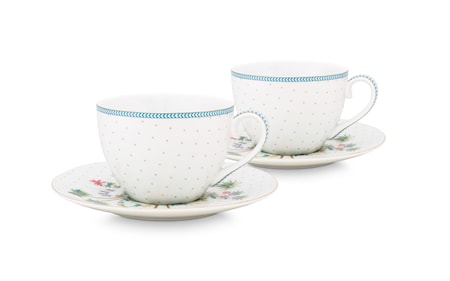Jolie Kopp med fat Dots Gold 2-pack