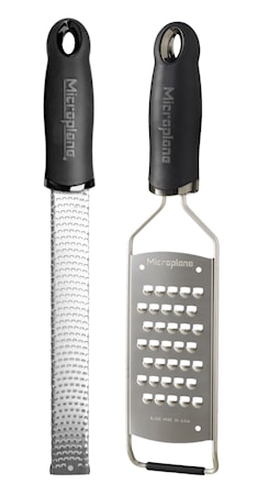 Grater Set Gourmet Zestjärn och Extra grovt rivjärn