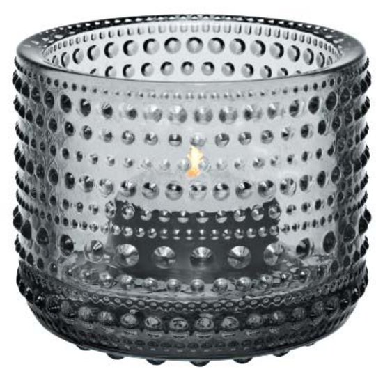 Iittala Kastehelmi Ljuslykta 64mm Grå