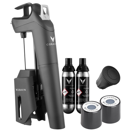 Coravin Timeless Three+ vinsystem, svart