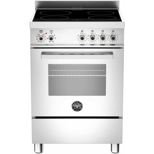 Bertazzoni Induktionsspis 60 cm, 1 ugn, 4 zoner, rostfri, modell XE