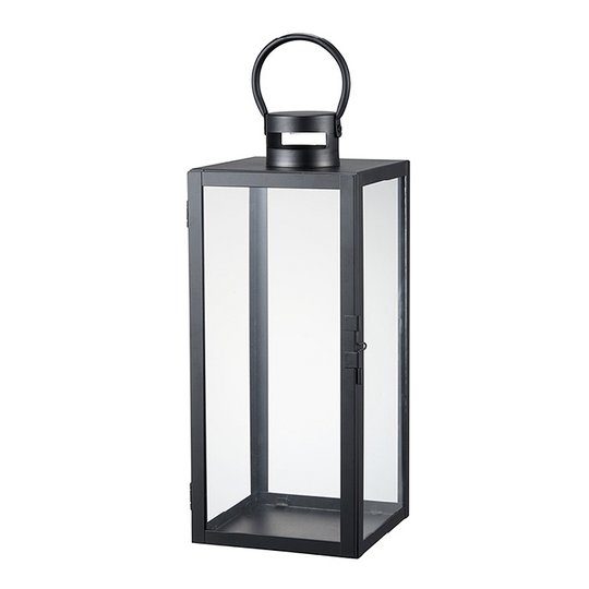Dorre - Lykta Svart Metall 42 cm