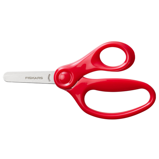Fiskars Barnsax 13 cm, röd