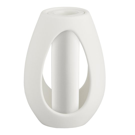 Kähler Design - Kokong Ljuslykta 12,5 cm Vit