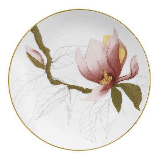 Royal Copenhagen - Flora Tallrik 19 cm Magnolia