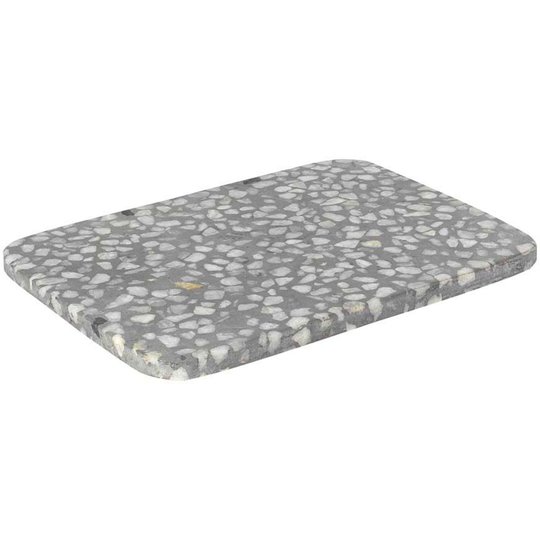 Blomus Omeo Bricka Grå Terrazzo 20 X 15 cm