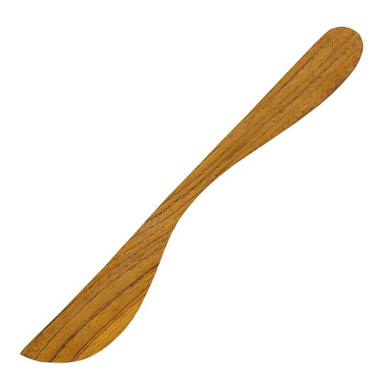 Afroart - Smökniv Teak 17,5 cm