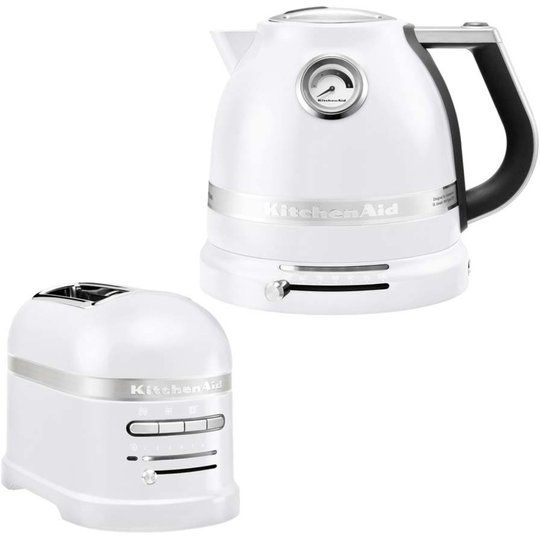 KitchenAid Brödrost och Vattenkokare 1,5 l Frostvit